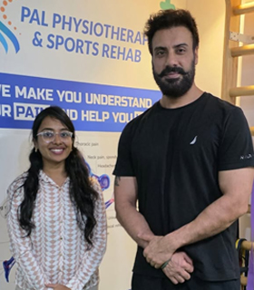 Dr. Bhuvana with Gavie Chahal