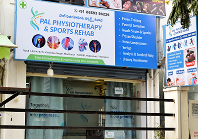 Outdoor view of PAL Physiotherapy Madhapur clinic
