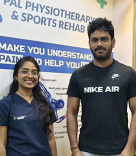 Dr. Bhuvana with Suresh Patel