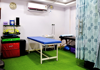 Treatment Beds at PAL Physiotherapy Madhapur