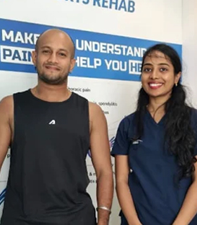 Dr. Bhuvana with Vishnu Vimal Out of Syllabus Band